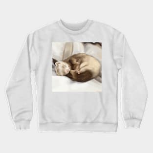 Sleepy Ferret Crewneck Sweatshirt